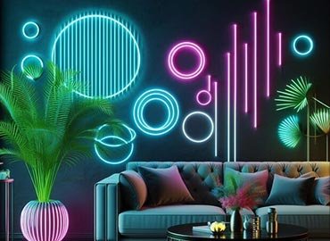 Home Decor Neon Lights Making Companies in Dubai, UAE