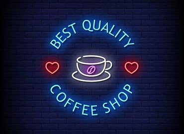 Coffee Shop Neon Lights Making Companies in Dubai, UAE